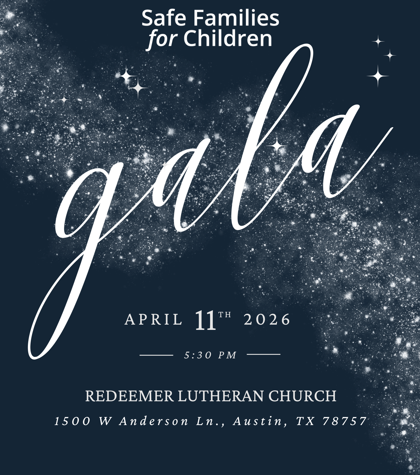Safe Families for Children Gala
